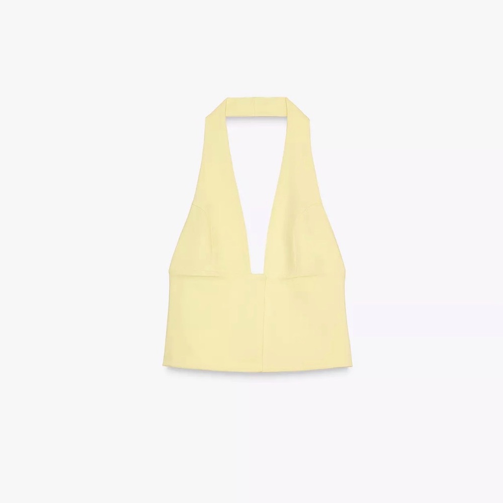 Zara Stretch Halter Top
